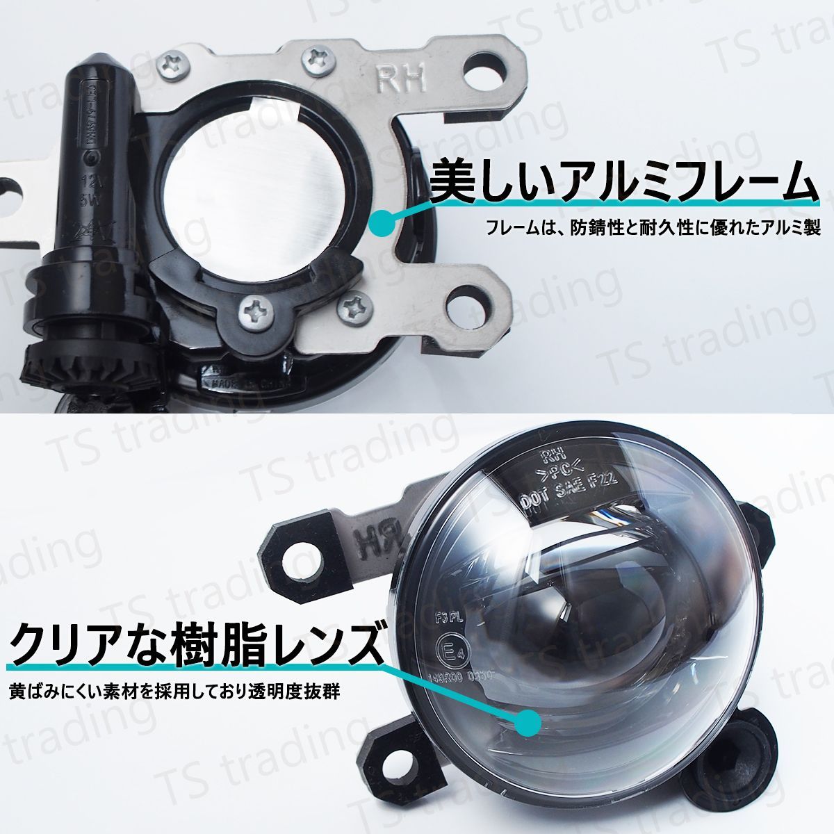 ハイゼットカーゴ S321V / S331V 後期用 社外フォグランプユニット