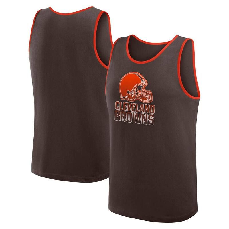  アンブランデッド メンズ トップス Tシャツ Unbranded Mens Brown Cleveland Browns Unmatched Success Tank Top Brn Brown ブラウン Tシャツ
