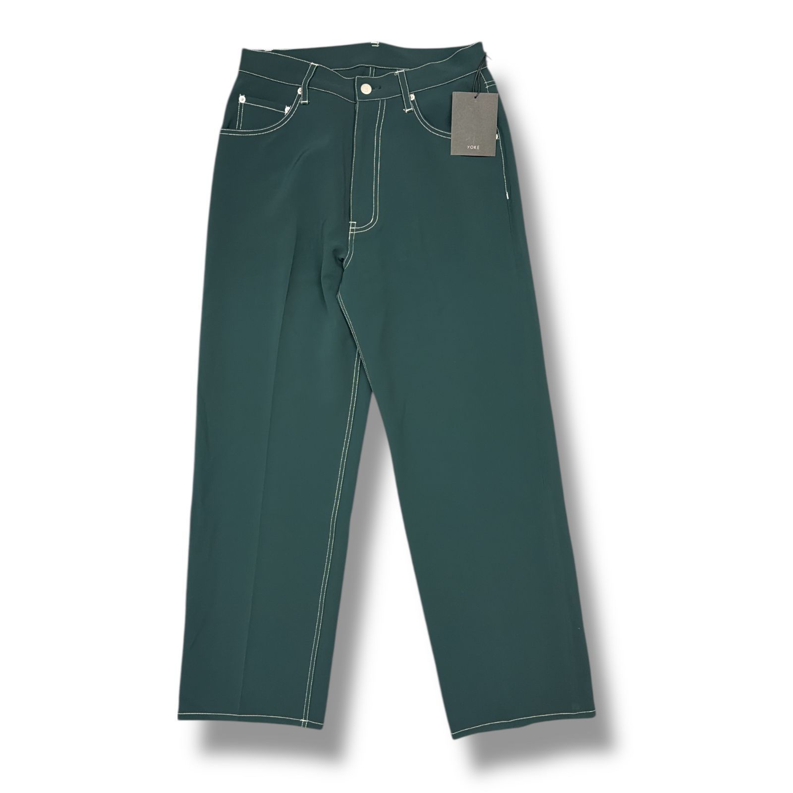 参考上代35200円 未使用 YOKE 24AW 5P STRAIGHT PANTS 5ポケット