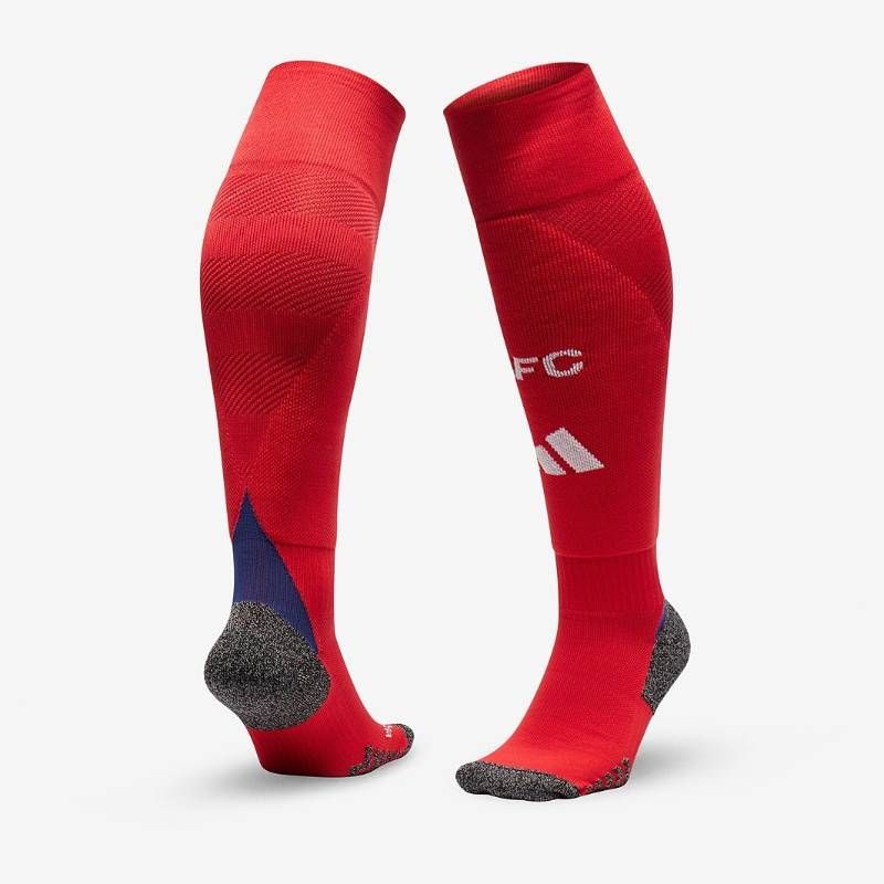 【送料無料・匿名配送】M/L/XL adidas アディダス アーセナル 24/25 ホーム ソックス 赤 レッド 新品 正規品