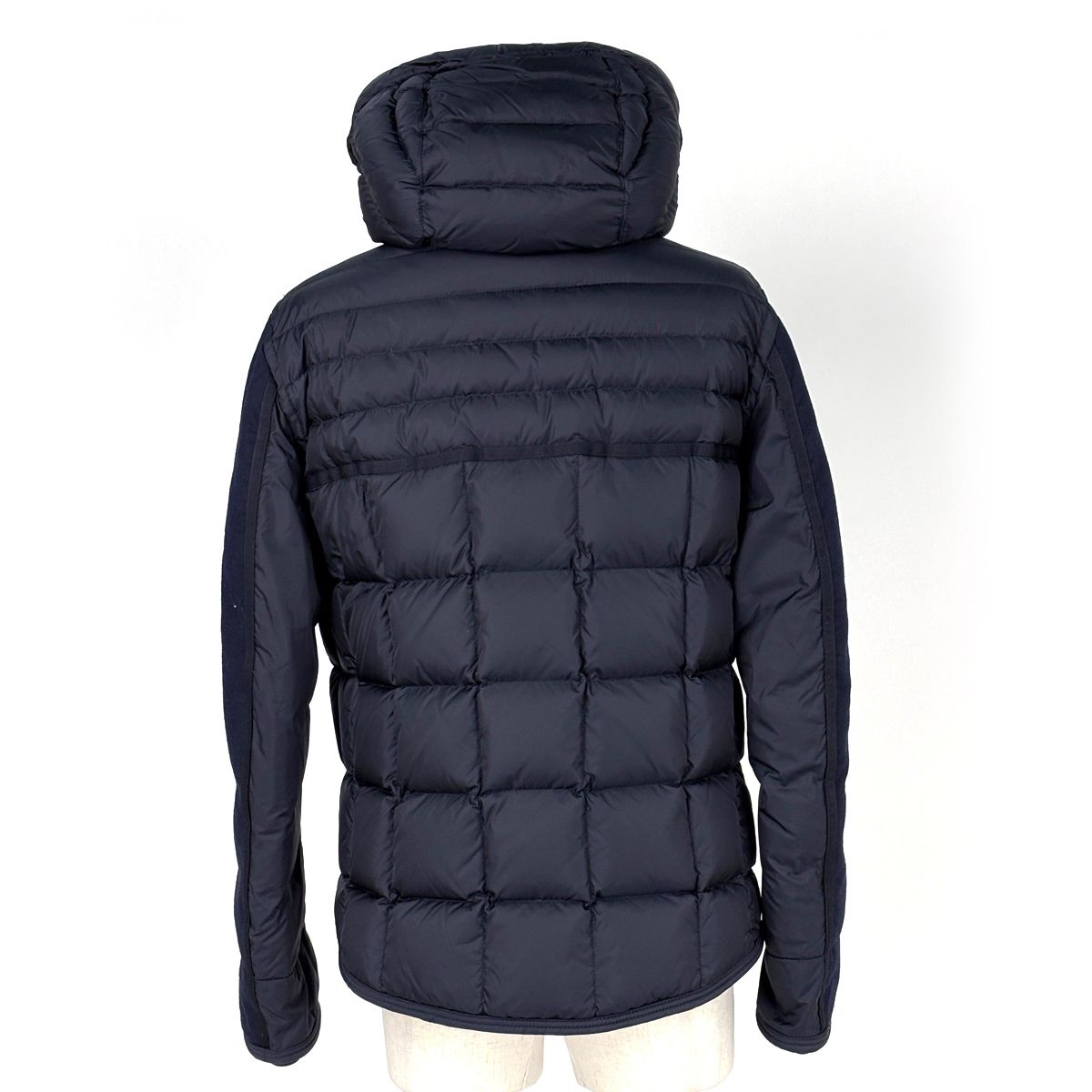 MONCLER ライアンフード付きダウンジャケット ネイビー