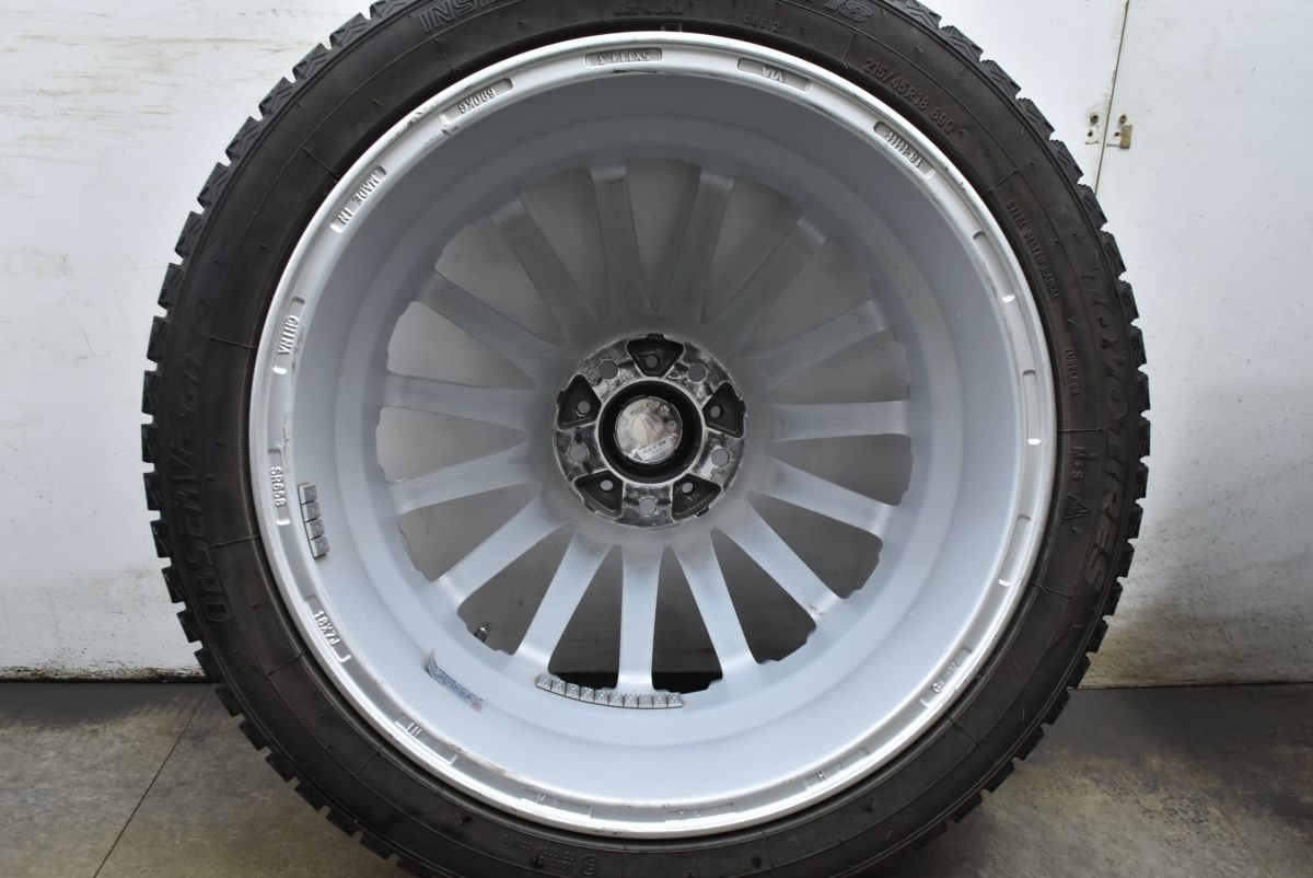 バリ溝】ロクサーニ シュナーベル 18in 7J +48 PCD114.3 トーヨー 