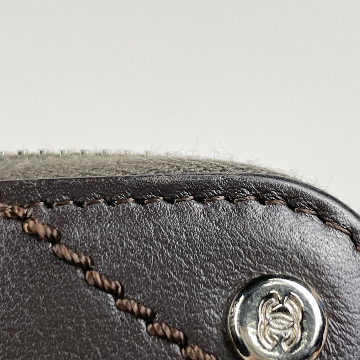 シャネル CHANEL Vステッチ ラウンドファスナー 長財布 ココマーク 