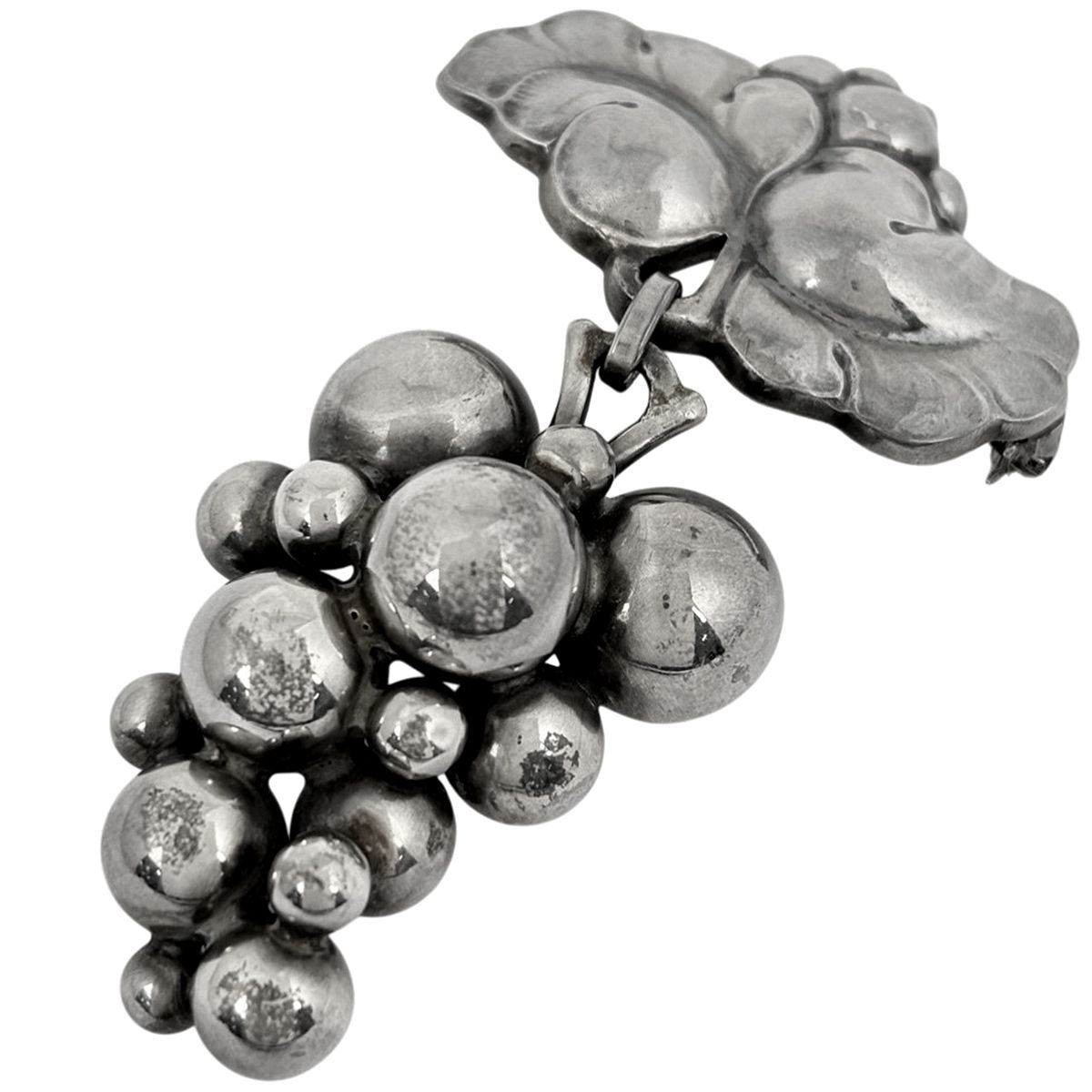 ジョージジェンセン Georg Jensen ムーンライト グレープ ブローチ