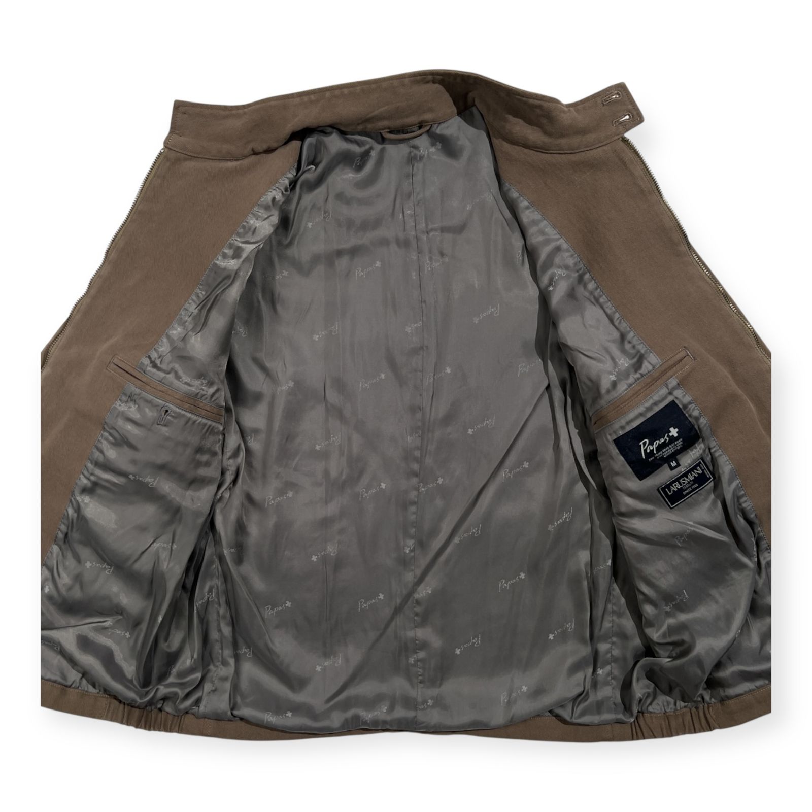 PAPAS PLUS パパス プラス LARUSMIANI ラルスミアーニ ツイルコットン 