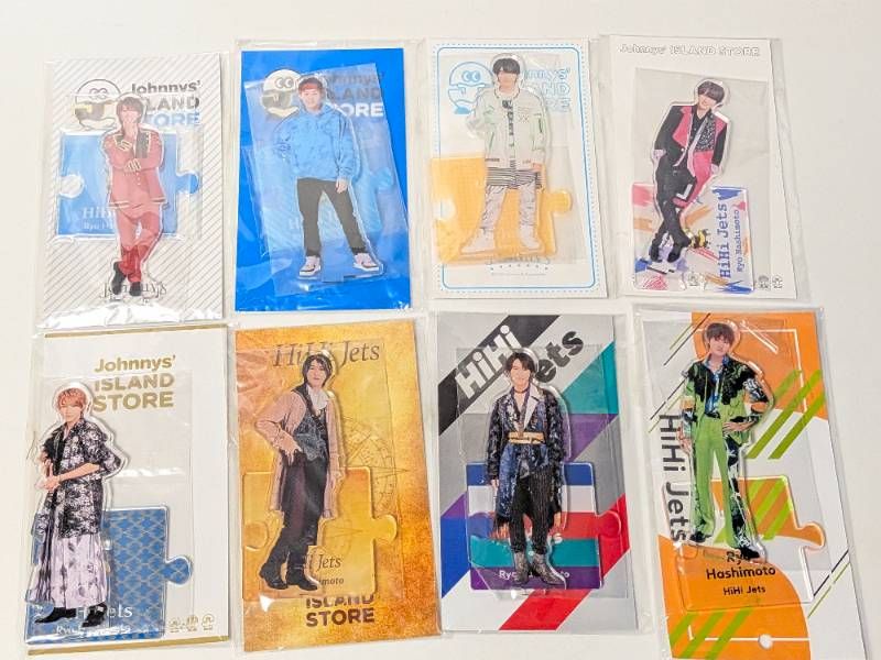 B&ZAI HiHi Jets 橋本涼 アクリルスタンド 8点セット 第1弾/第2弾/20夏
