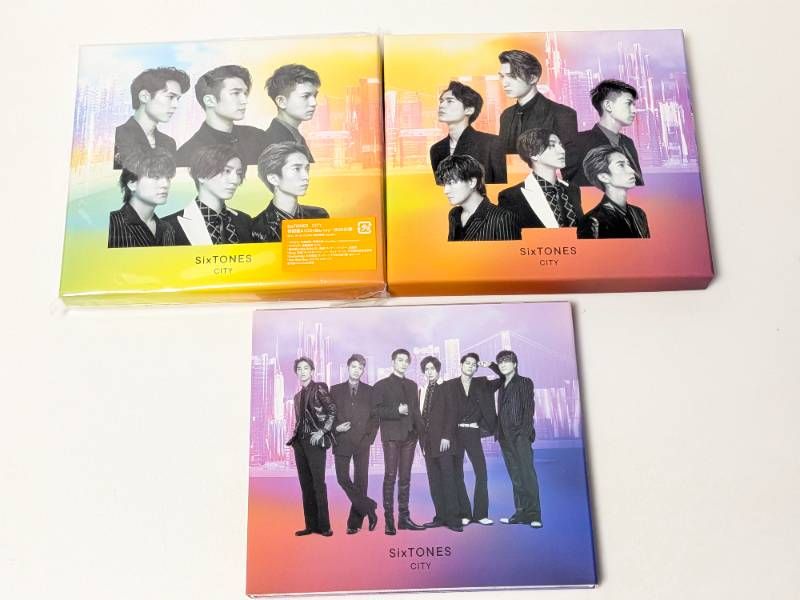SixTONES アルバム 9点セット まとめ売り 1st/CITY/声/THE VIBES Blu