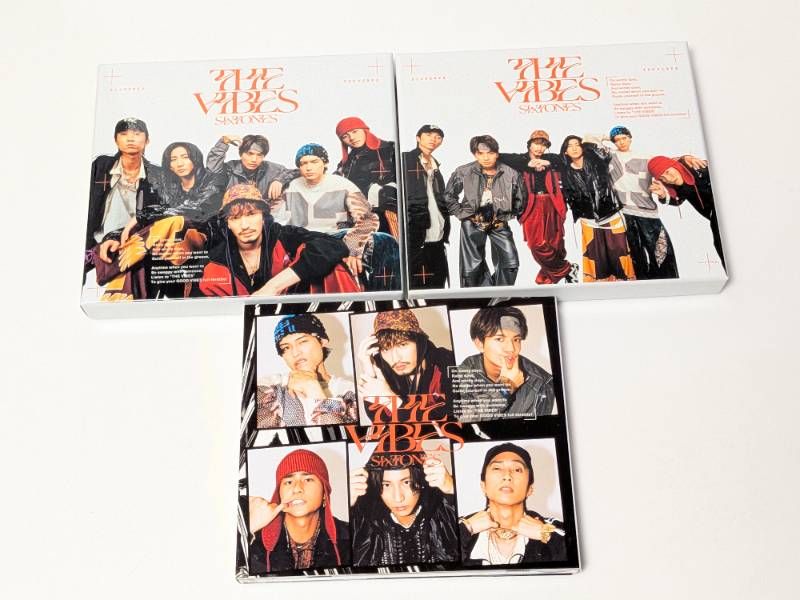 SixTONES アルバム 9点セット まとめ売り 1st/CITY/声/THE VIBES Blu