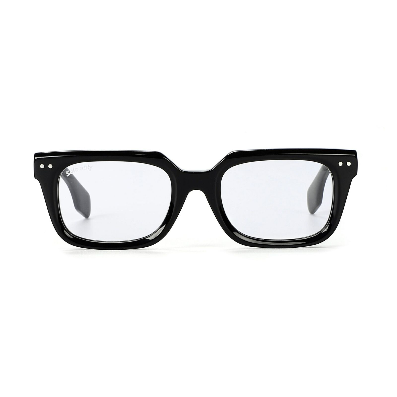 $ole $ole only ソールオンリー Urban Edge Square アーバンエッジ スクエア sunglasses Clear サングラス ケース付き クリア メンズ レディース ユニセックス 男女兼用 only ソールオンリー wellington ウィリントン型