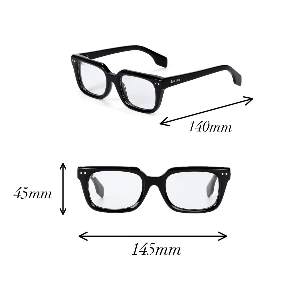 $ole $ole only ソールオンリー Urban Edge Square アーバンエッジ スクエア sunglasses Clear サングラス ケース付き クリア メンズ レディース ユニセックス 男女兼用 only ソールオンリー wellington ウィリントン型