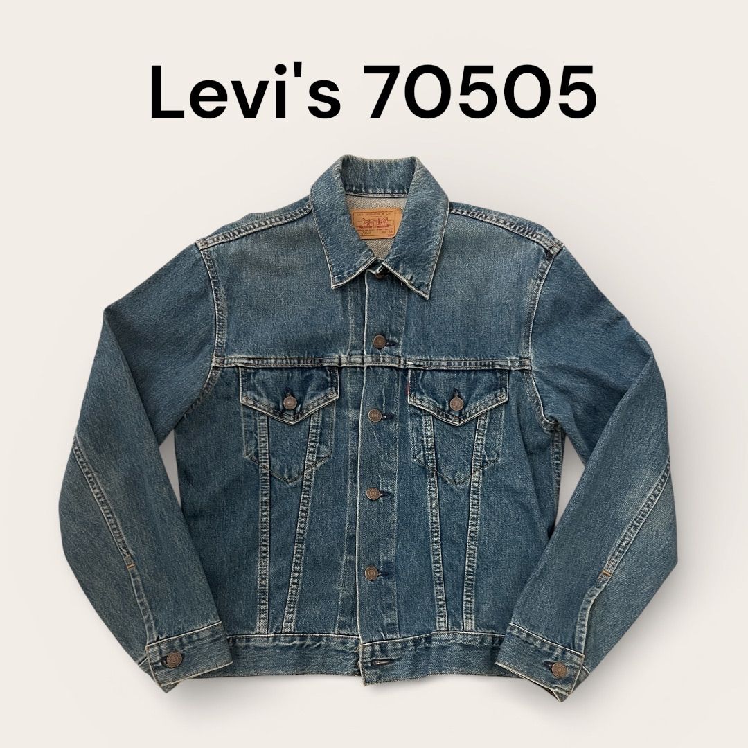 Levi's リーバイス 70505 デニムジャケット Gジャン 96年製 USA製