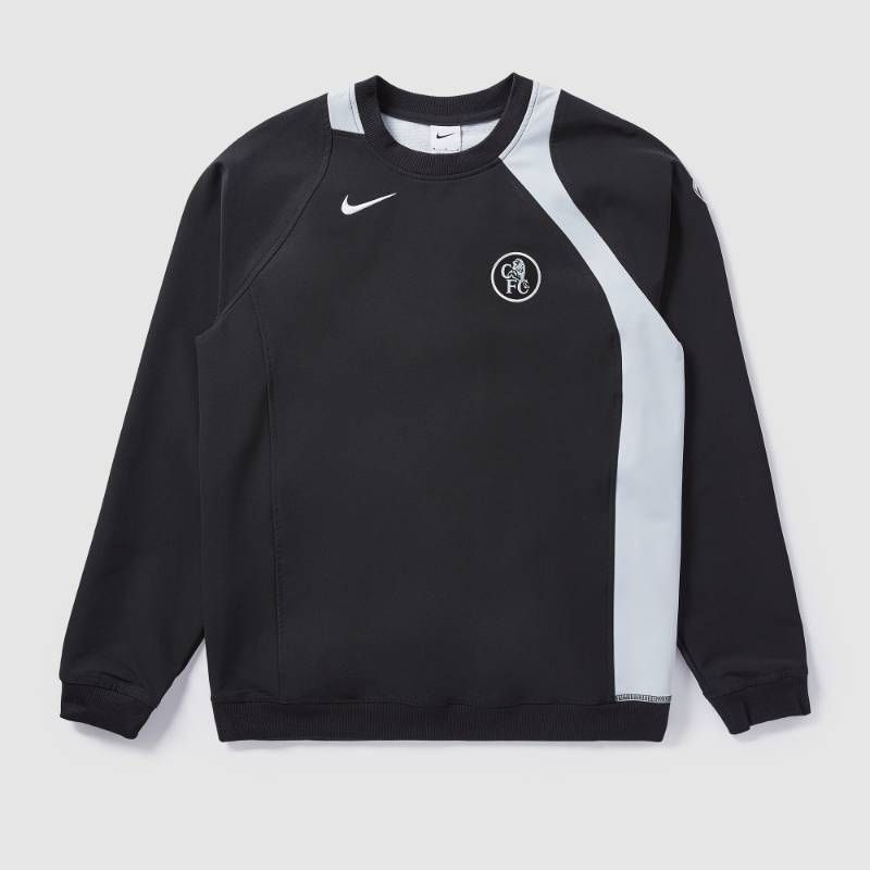【送料無料・匿名配送】Nike ナイキ チェルシー 25/26 Total 90 サード クルー スウェット トレーナー 黒 新品 正規品