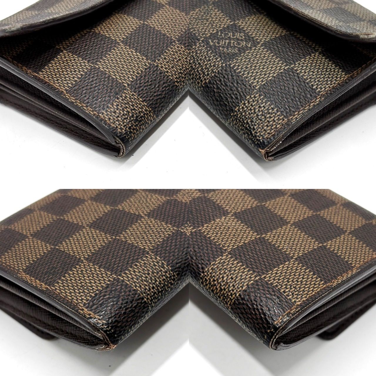 良品】LOUIS VUITTON ルイヴィトン ポルトフォイユ サラ ダミエ長財布 