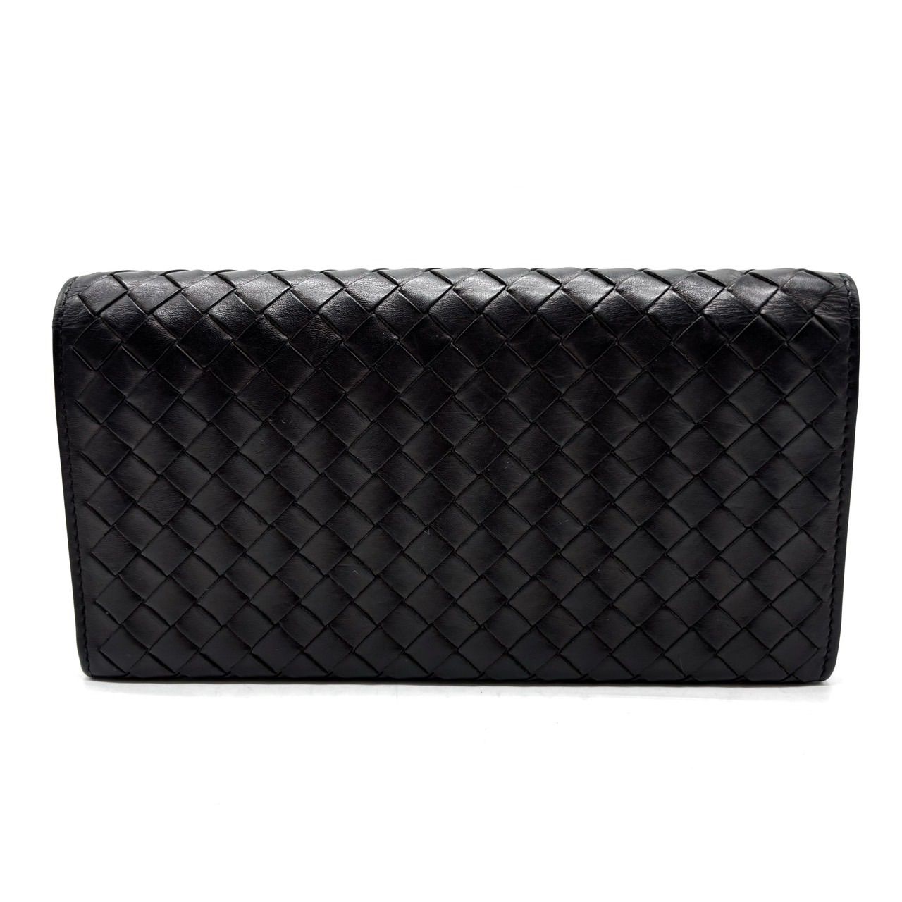 良品】Bottega Veneta ボッテガヴェネタ イントレチャート 長財布 小銭 