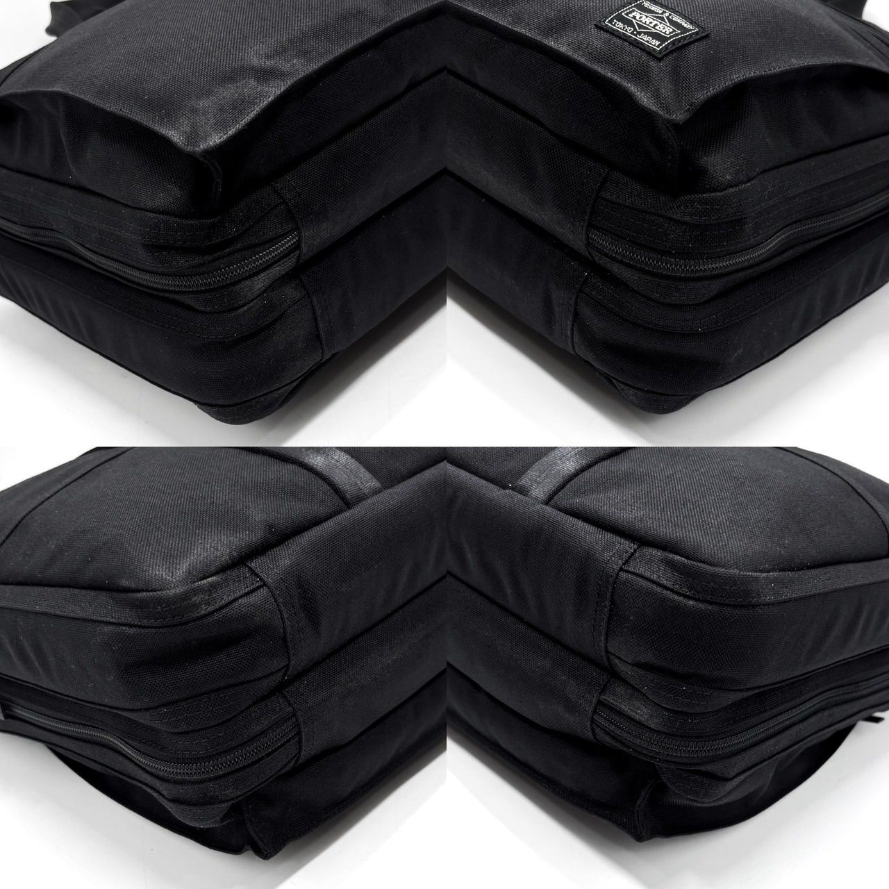 美品】PORTER ポーター キャンバス 2way ショルダーバッグ ブリーフ 
