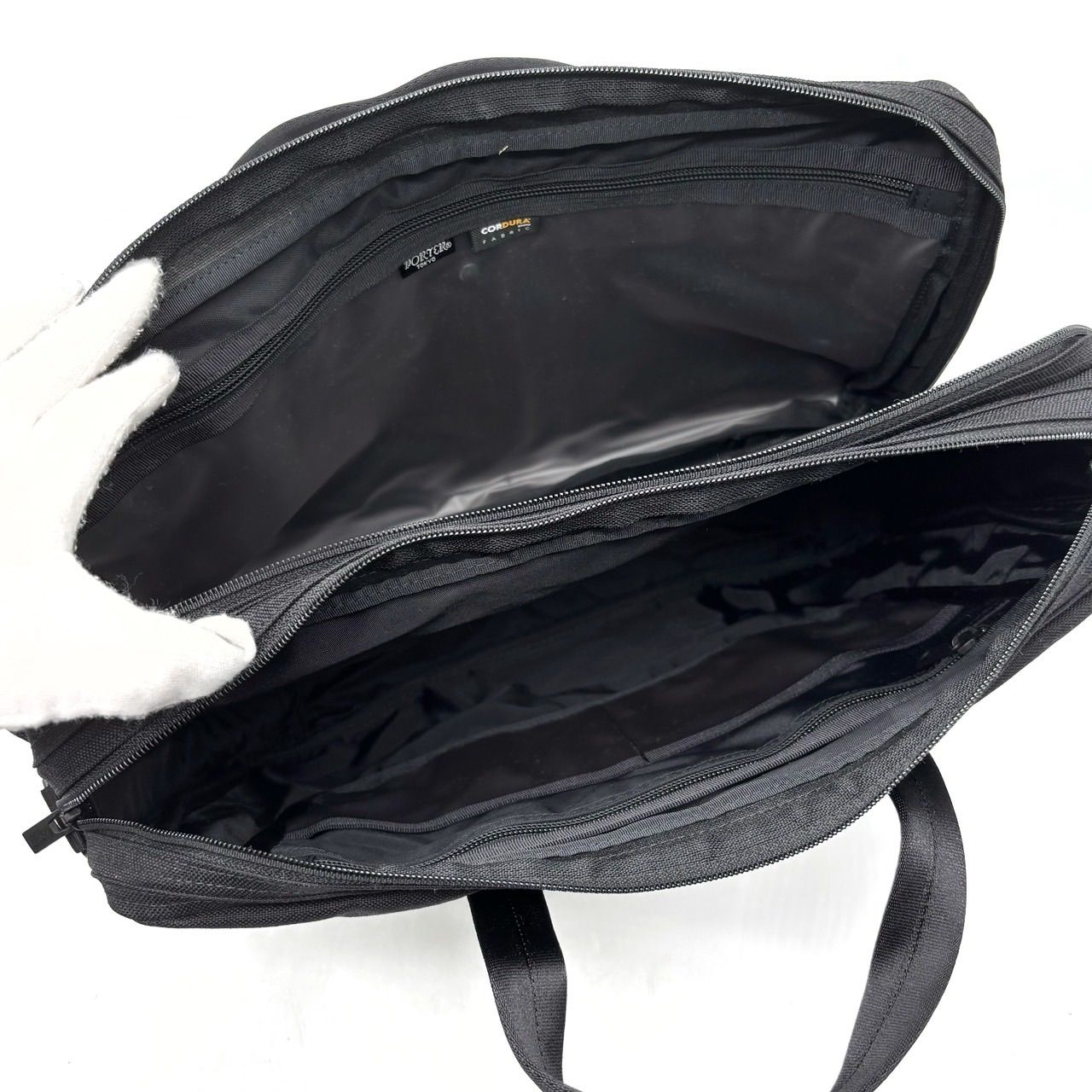 美品】PORTER ポーター キャンバス 2way ショルダーバッグ ブリーフ 