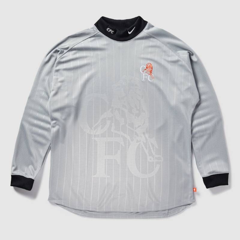 【送料無料・匿名配送】Nike ナイキ チェルシー 25/26 Authentic GK 長袖 シャツ 灰 レプリカユニフォーム レプリカシャツ Tシャツ ロンT 新品 正規品