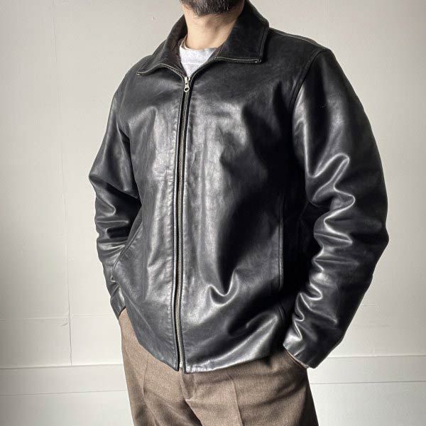 美品 90s GAP オールド ギャップ レザージャケット 黒 M 美品 90s GAP オールド ギャップ レザージャケット 黒 M