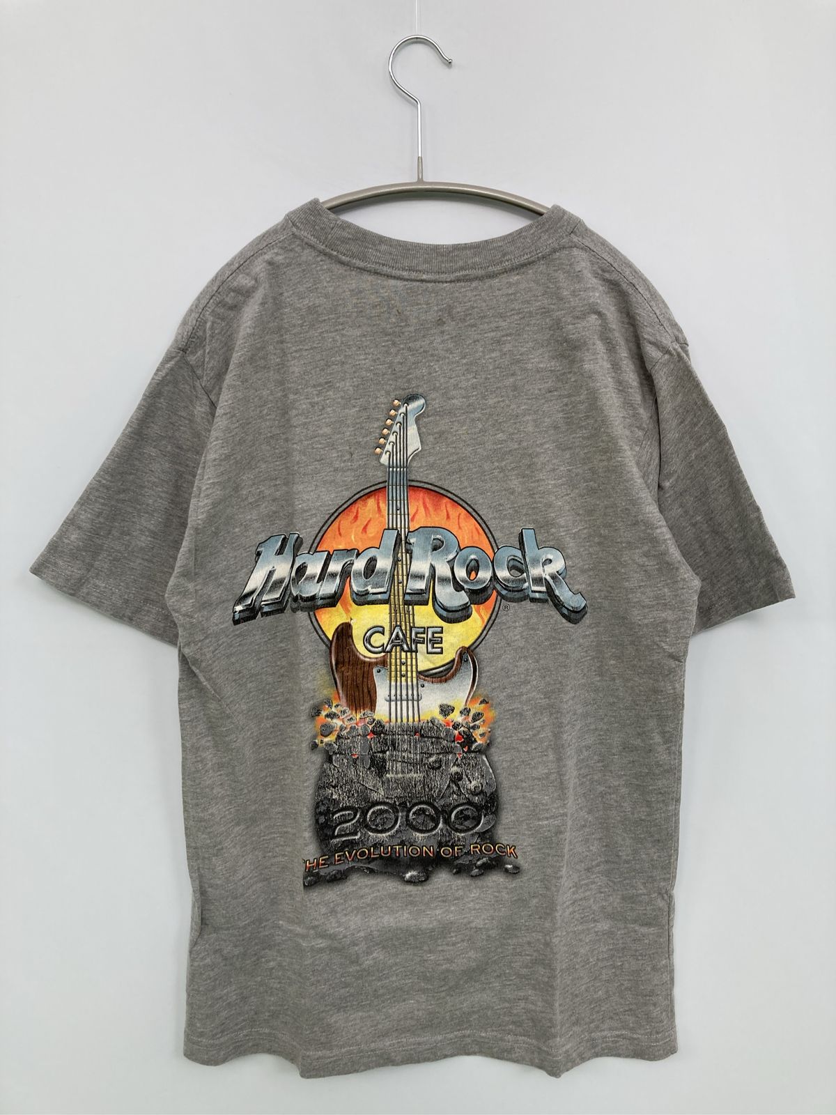 kj着 USA製 古着 90's ハードロックカフェ Tシャツ ピースマーク ヴィンテージ古着 ハードロックtシャツ Rock Hard CAFE ハードロック
