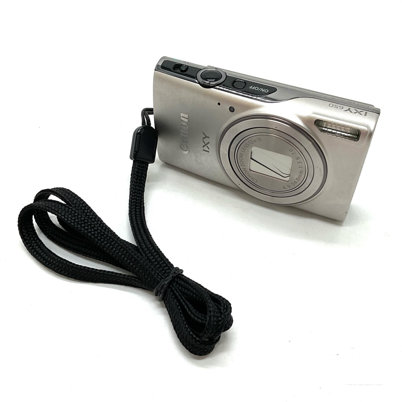 全額返金保証】【最速発送】Canon コンパクトデジタルカメラ IXY 650