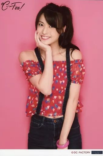 中古】生写真(ハロプロ) °C-ute/矢島舞美/膝上・衣装ピンク・ハート柄