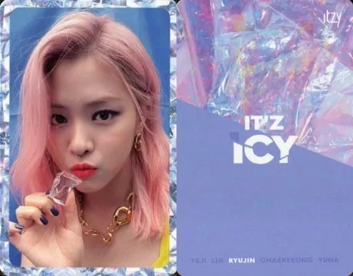 中古】コレクションカード(女性) ITZY/RYUJIN(リュジン)/バストアップ