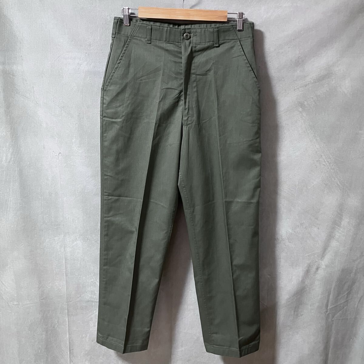 U.S.ARMY 米軍 実物 80's OG-507 UTILITY TROUSERS ポリコットン