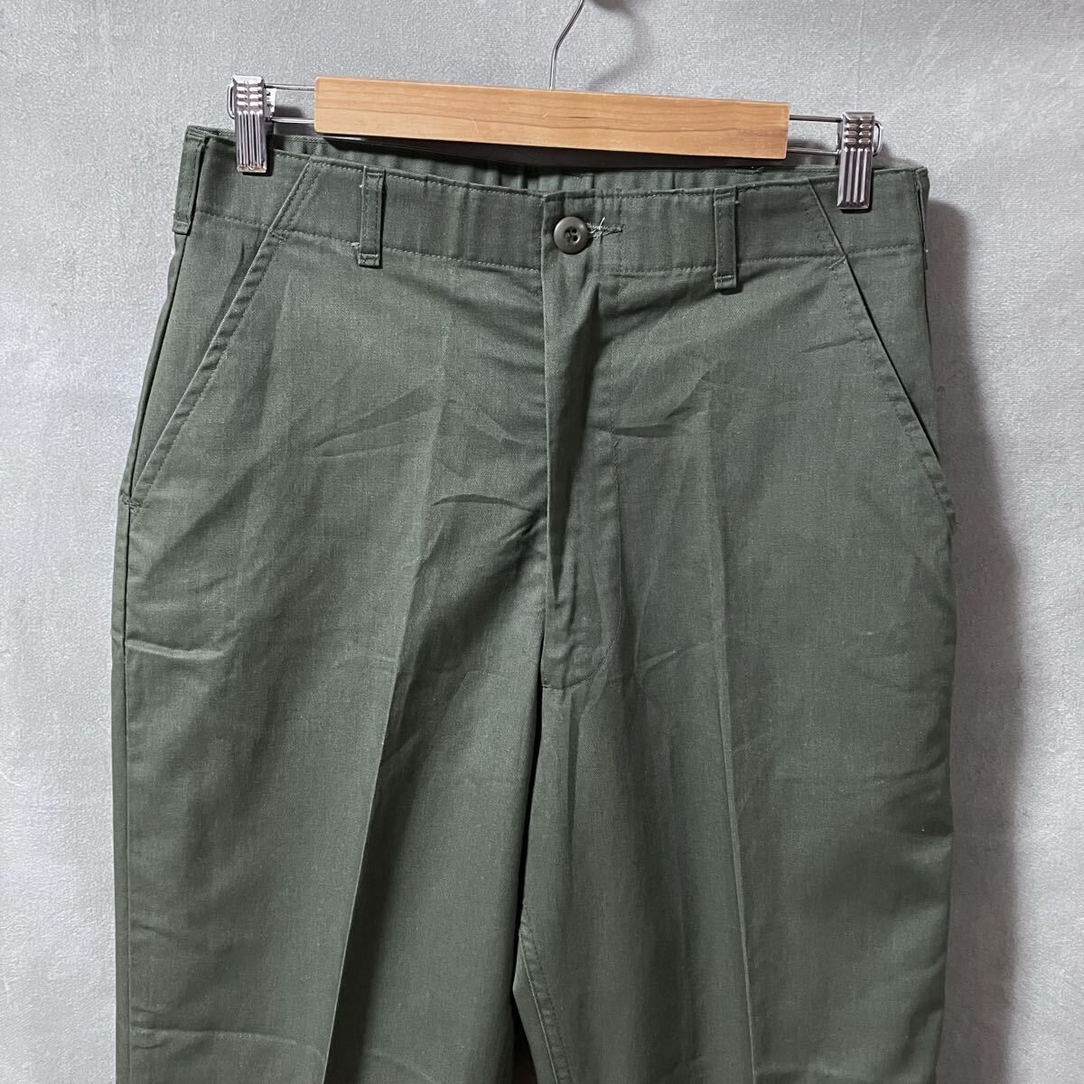 U.S.ARMY 米軍 実物 80's OG-507 UTILITY TROUSERS ポリコットン
