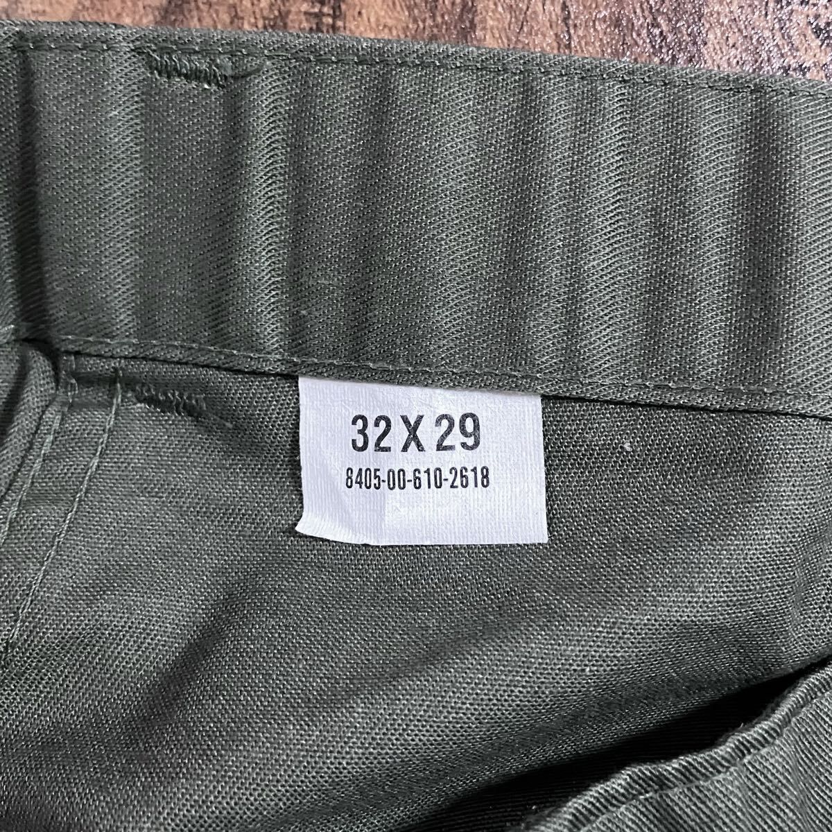 U.S.ARMY 米軍 実物 80's OG-507 UTILITY TROUSERS ポリコットン