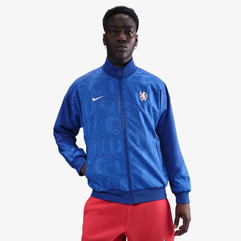 【送料無料・匿名配送】Nike ナイキ チェルシー 25/26 Dri-FIT Strike ホーム アンセム ジャケット 青 新品 正規品