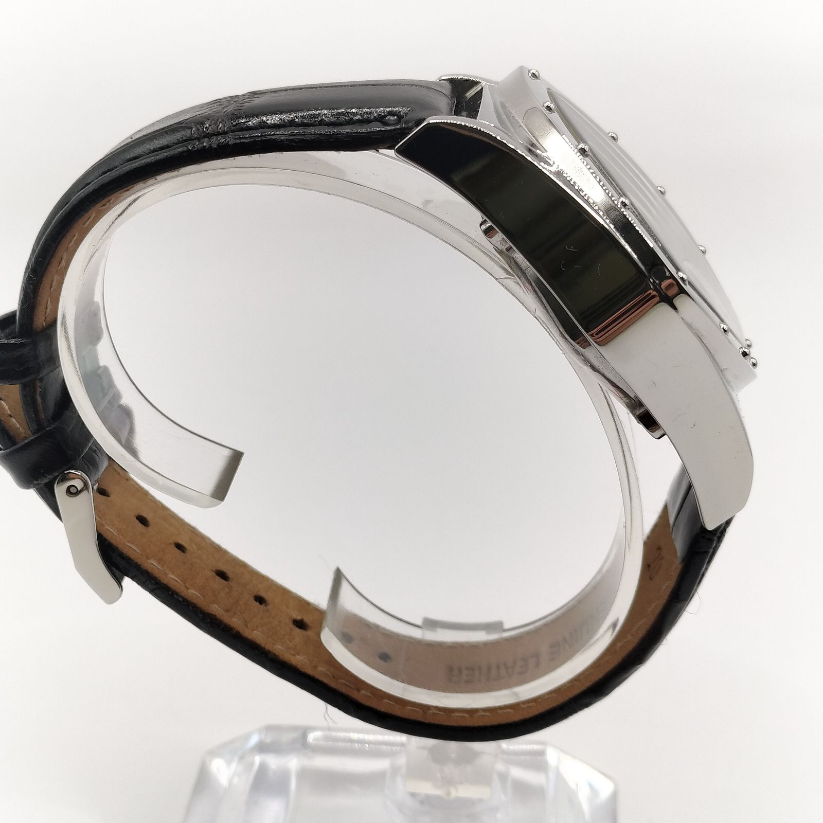 美品】COGU ITALY 自動巻き スケルトン オープンハートトライアングル