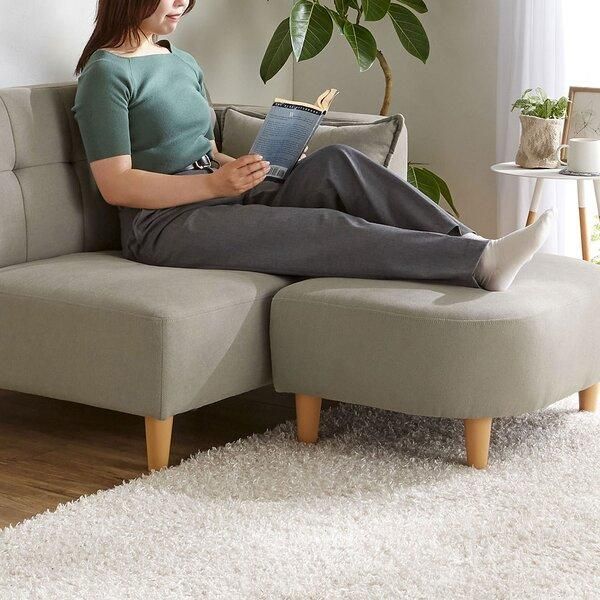 ■ ミキインテリア ■ 引取限定 ■ アウトレット ■ 展示品 ■ パープル系　■ カウチソファー ■ 丸みのあるソファ Sofa カウチソファ 丸み ミキインテリア 引取限定 アウトレット 展示品