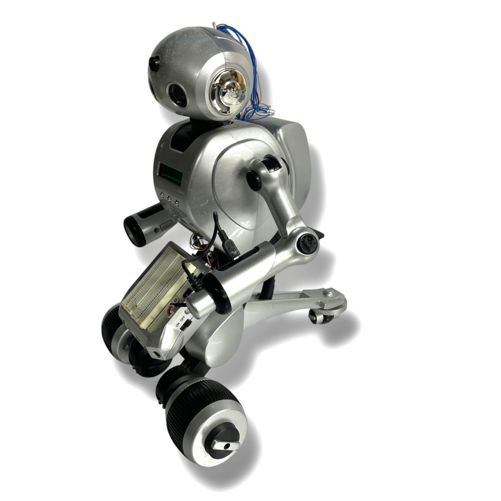 ディアゴスティーニ マイロボットID-01 本体 3体と補修パーツ デアゴスティーニ マイロボット ID-01 動作未確認 ロボット 再生用
