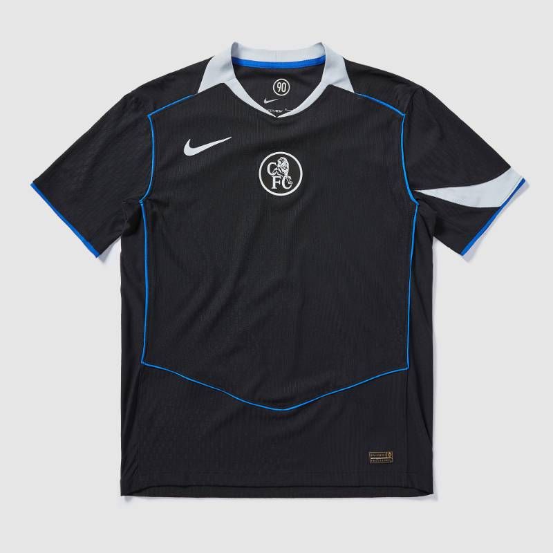 【送料無料・匿名配送】Sサイズ Nike ナイキ チェルシー 25/26 Authentic サード シャツ 黒 レプリカユニフォーム レプリカシャツ Tシャツ 新品 正規品