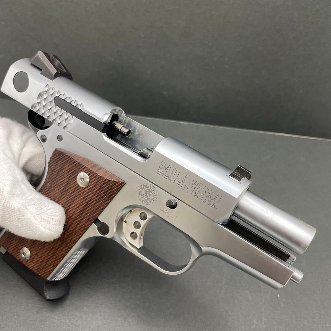 未使用 KSC M945 Compact GBBシルバー KSC M945 コンパクト Performance Center シルバーフィニッシュ 3