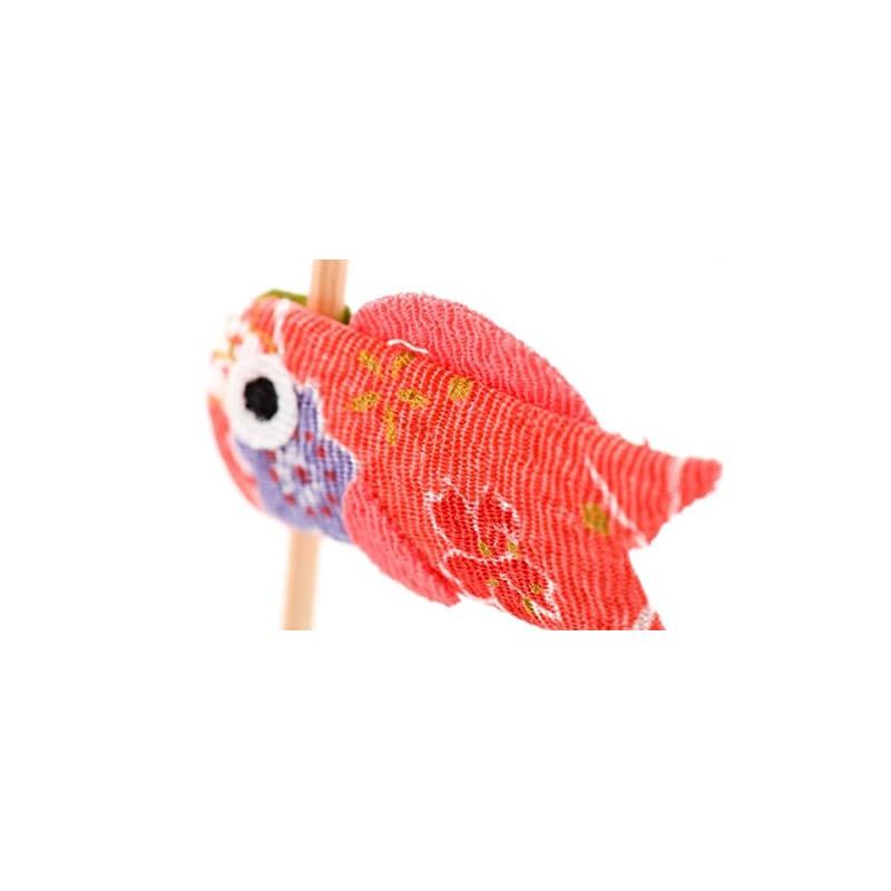 新品】 リュウコドウ 五月人形 三本立ち 鯉のぼり 間口21cm x 奥行3cm