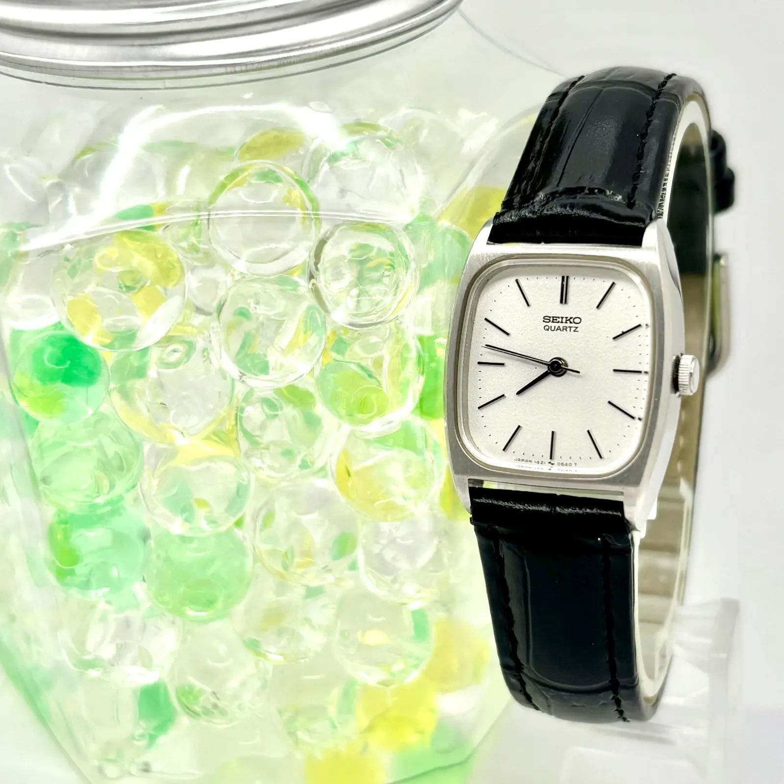 美品/新品電池】SEIKO セイコー レディース 腕時計 シルバー