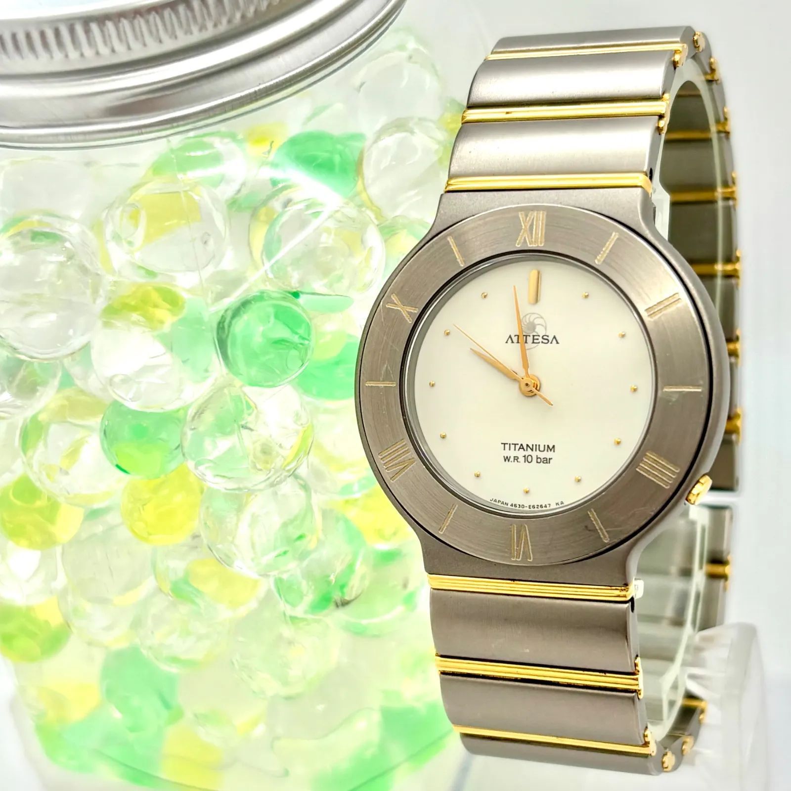 新品電池】CITIZEN シチズン ATTESA アテッサ メンズ 腕時計 チタン