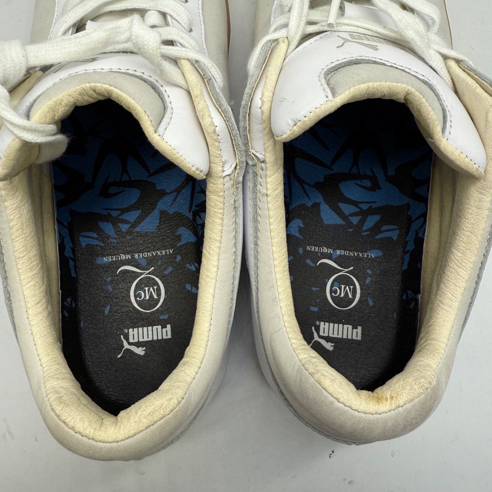 Alexander McQueen × PUMA Leather Low sneaker 28cm 357160-01 