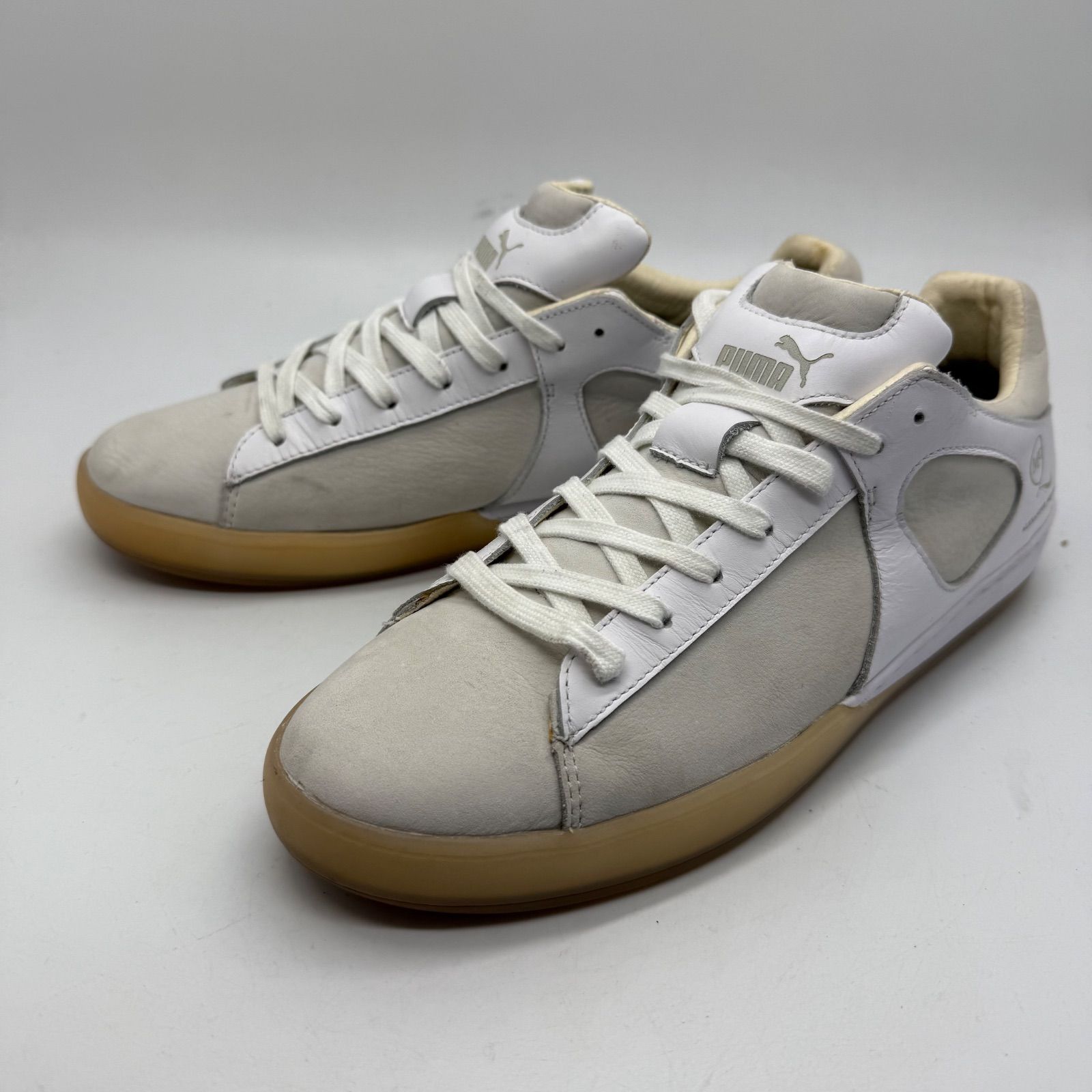 Alexander McQueen × PUMA Leather Low sneaker 28cm 357160-01