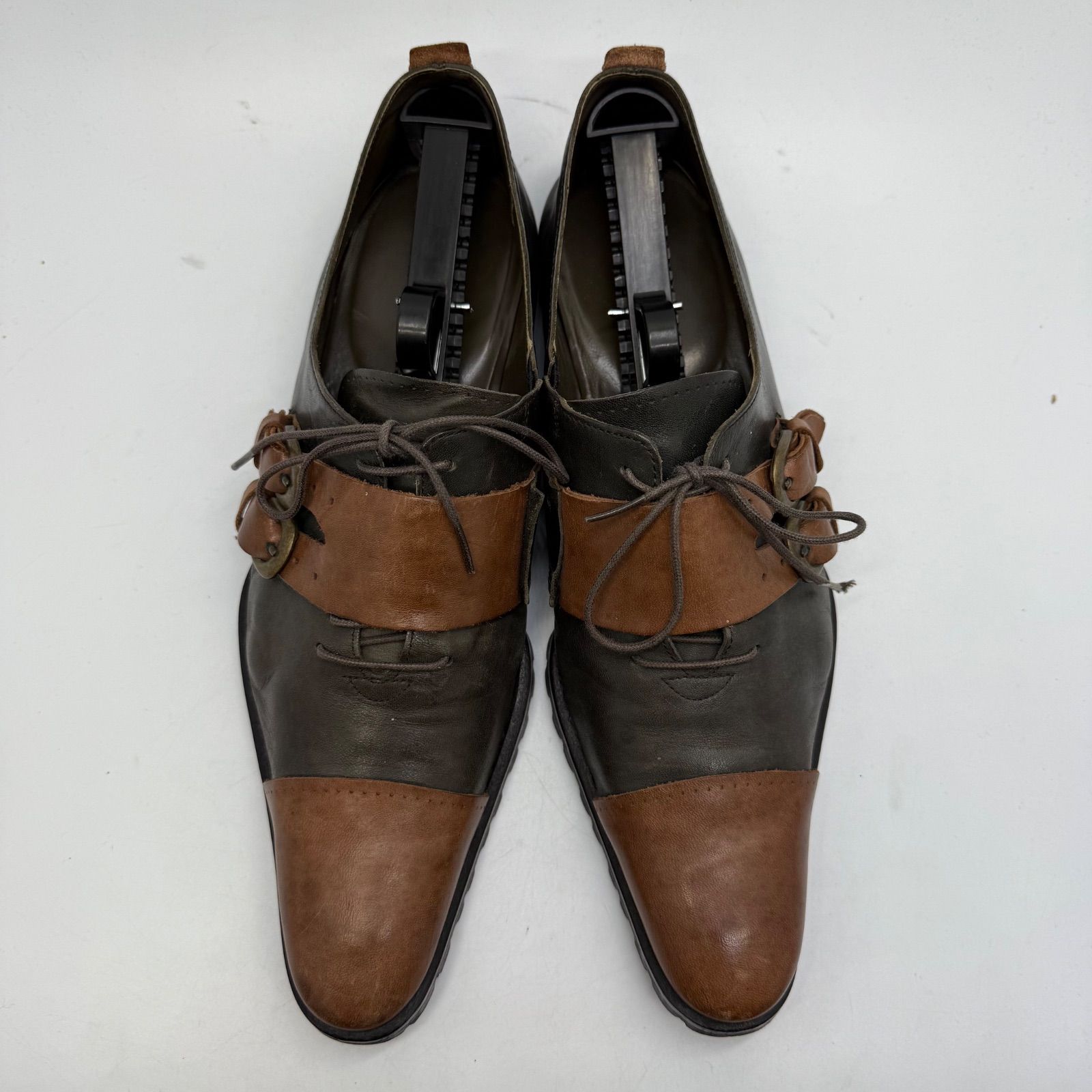 alfredo BANNISTER 00s y2k archive Leather strap shoes 43