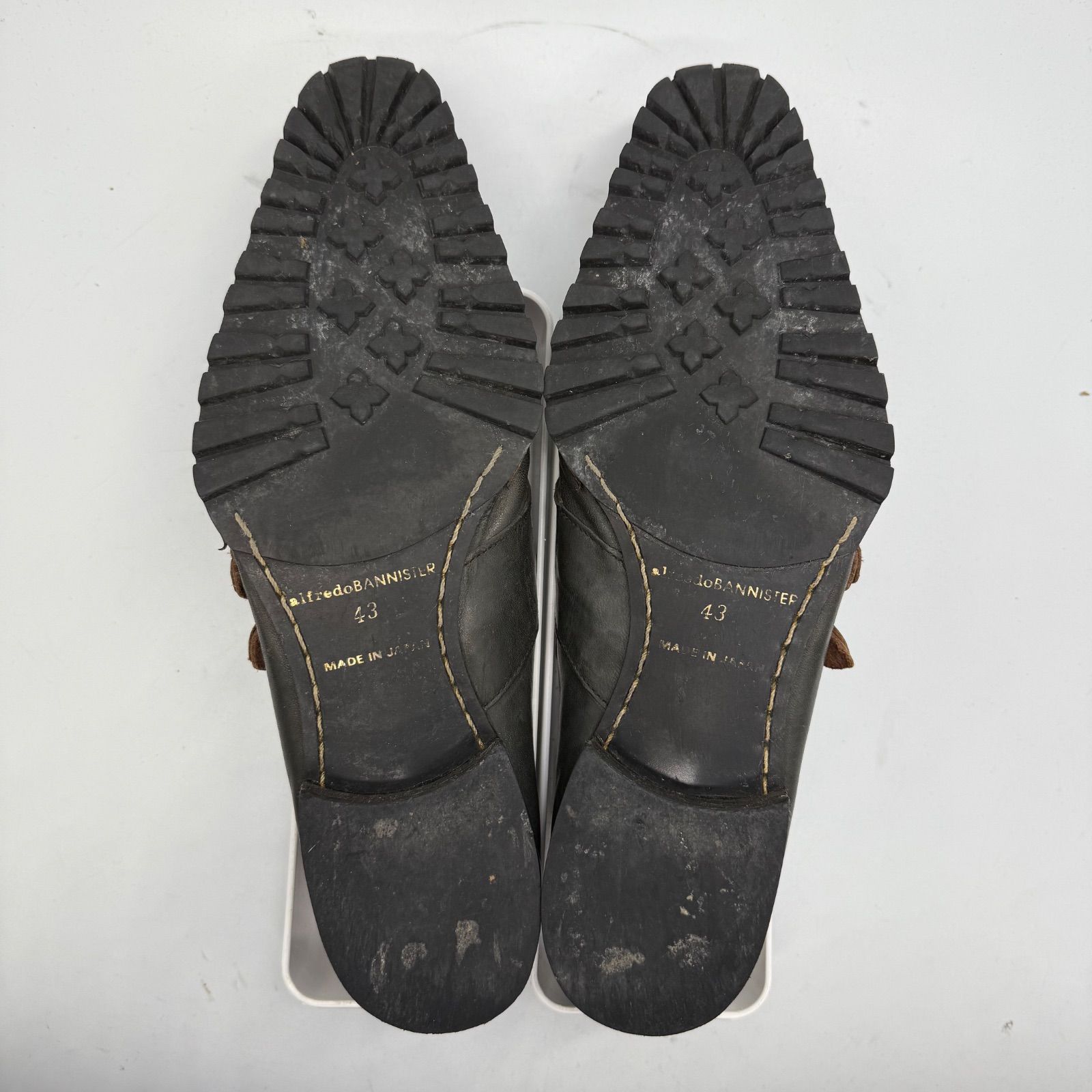 alfredo BANNISTER 00s y2k archive Leather strap shoes 43