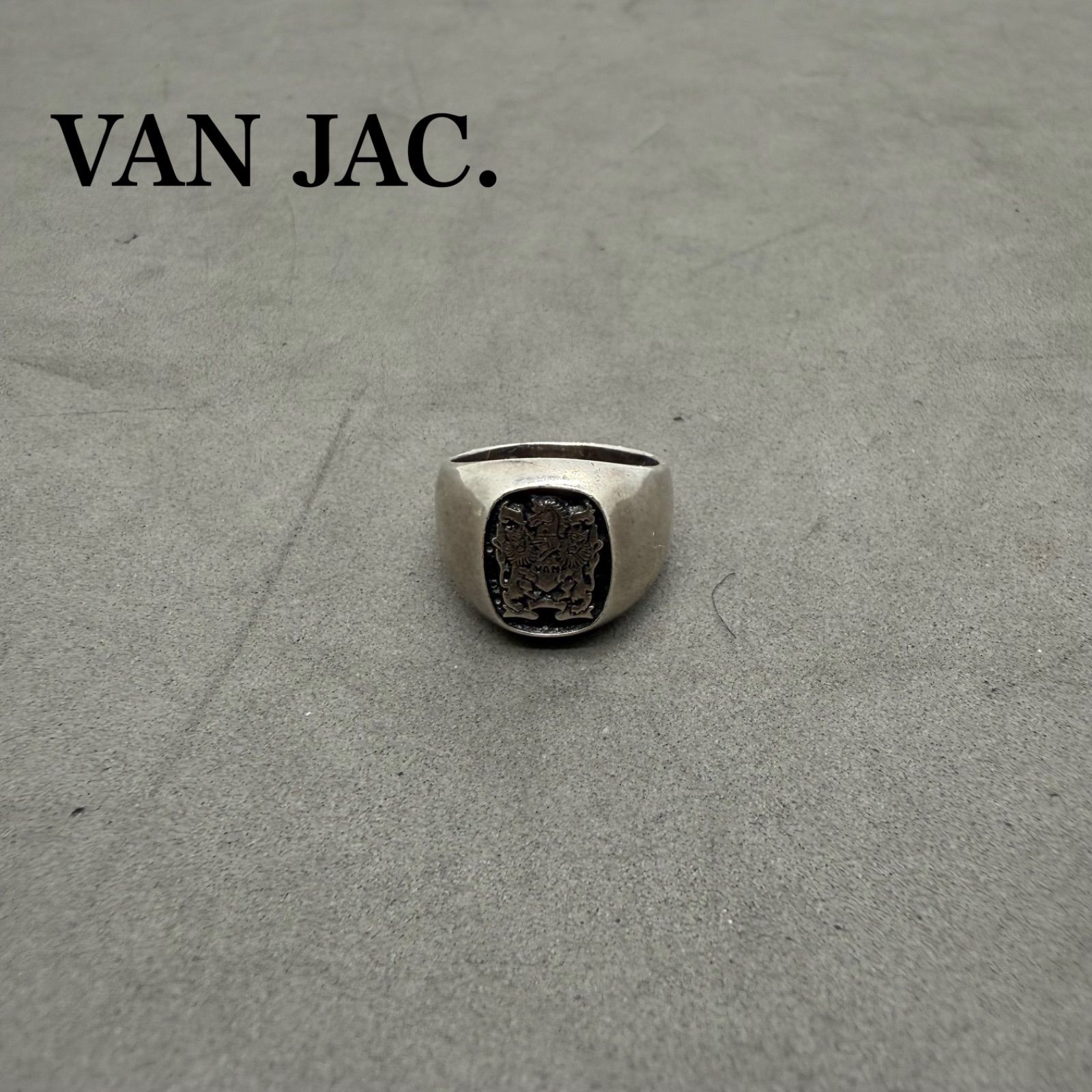 VAN JAC. JACKET 70s archive SILVER RING #11 ヴァンジャケット バン