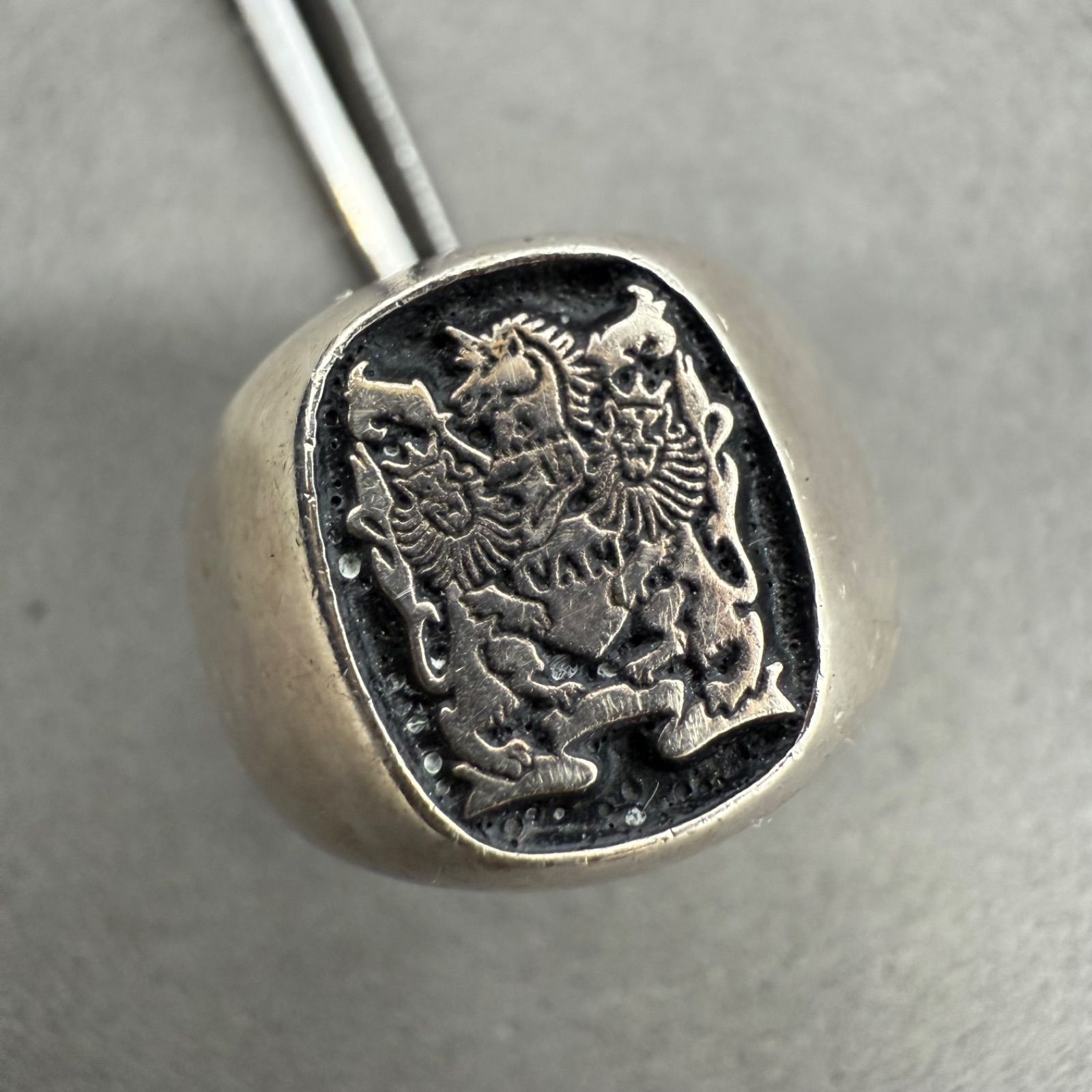 超希少 VAN JAC リング SILVER 925 14.5号 VAN JAC. JACKET 70s archive SILVER RING #11 11号 ヴァンジャケット