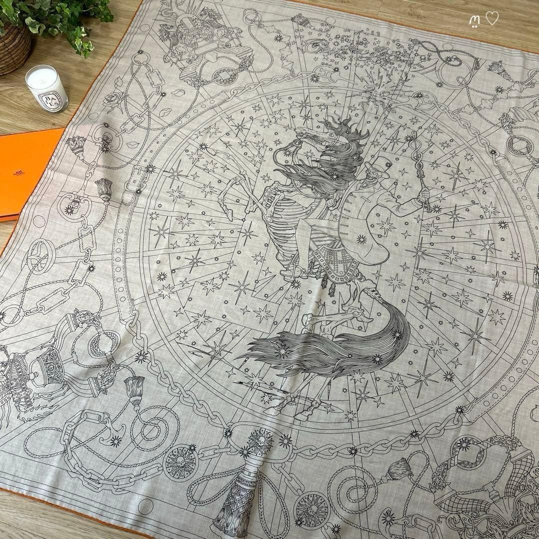 HERMES エルメス カレ140 ジェアン セラフェット カシシル 野村大輔