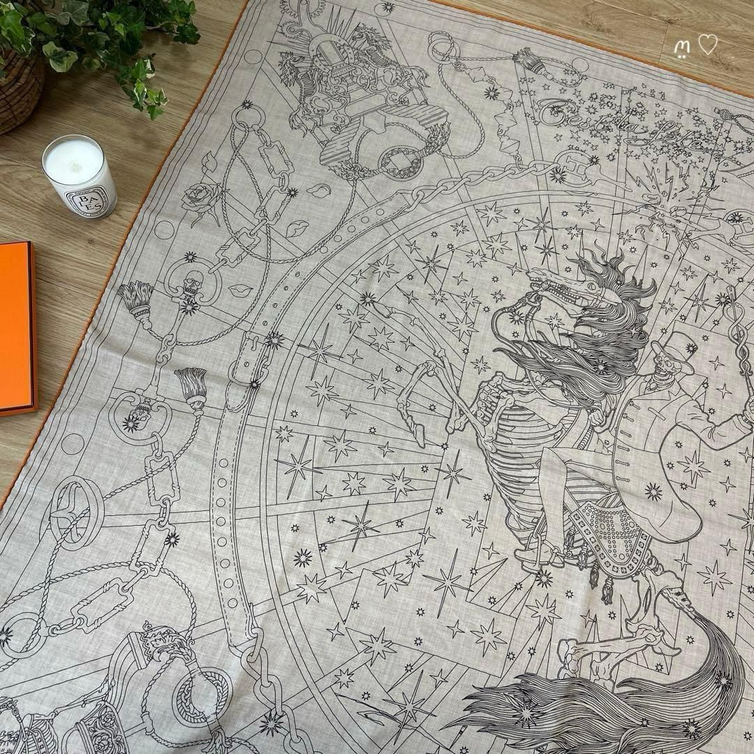HERMES エルメス カレ140 ジェアン セラフェット カシシル 野村大輔