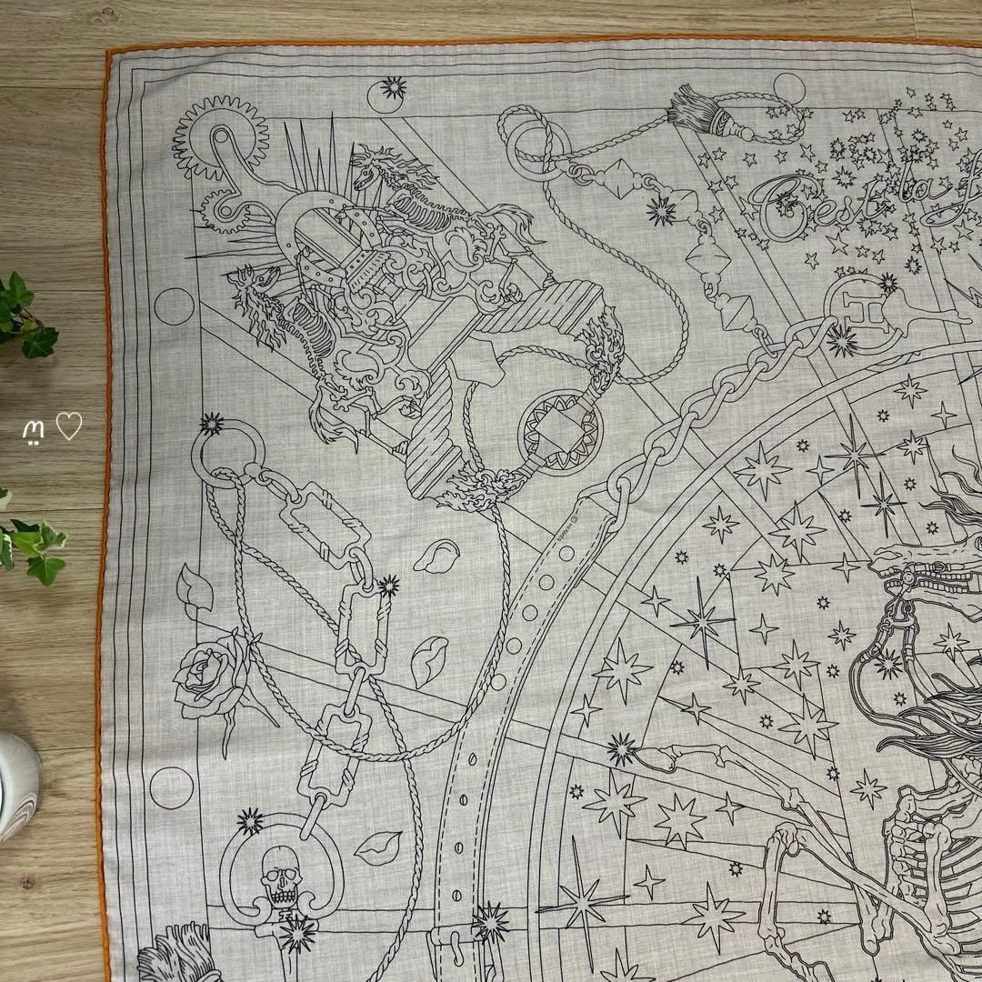 HERMES エルメス カレ140 ジェアン セラフェット カシシル 野村大輔