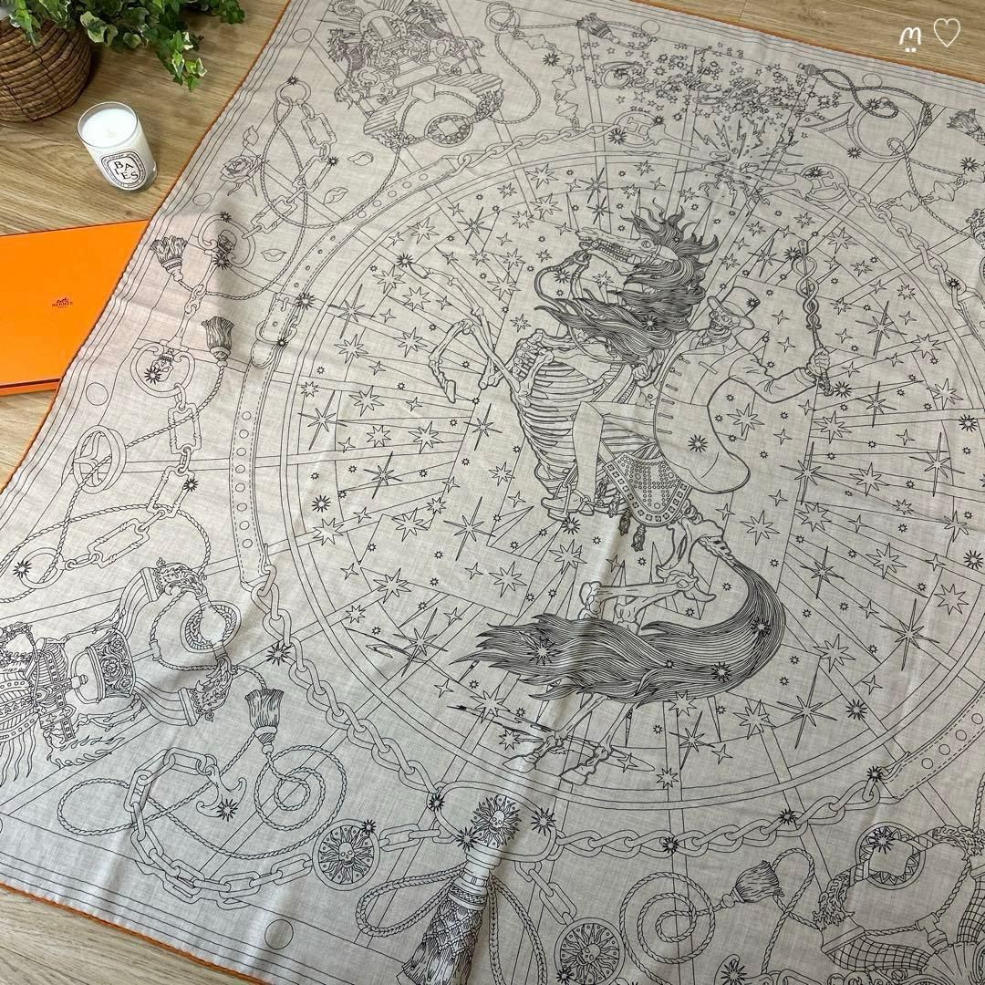 HERMES エルメス カレ140 ジェアン セラフェット カシシル 野村大輔