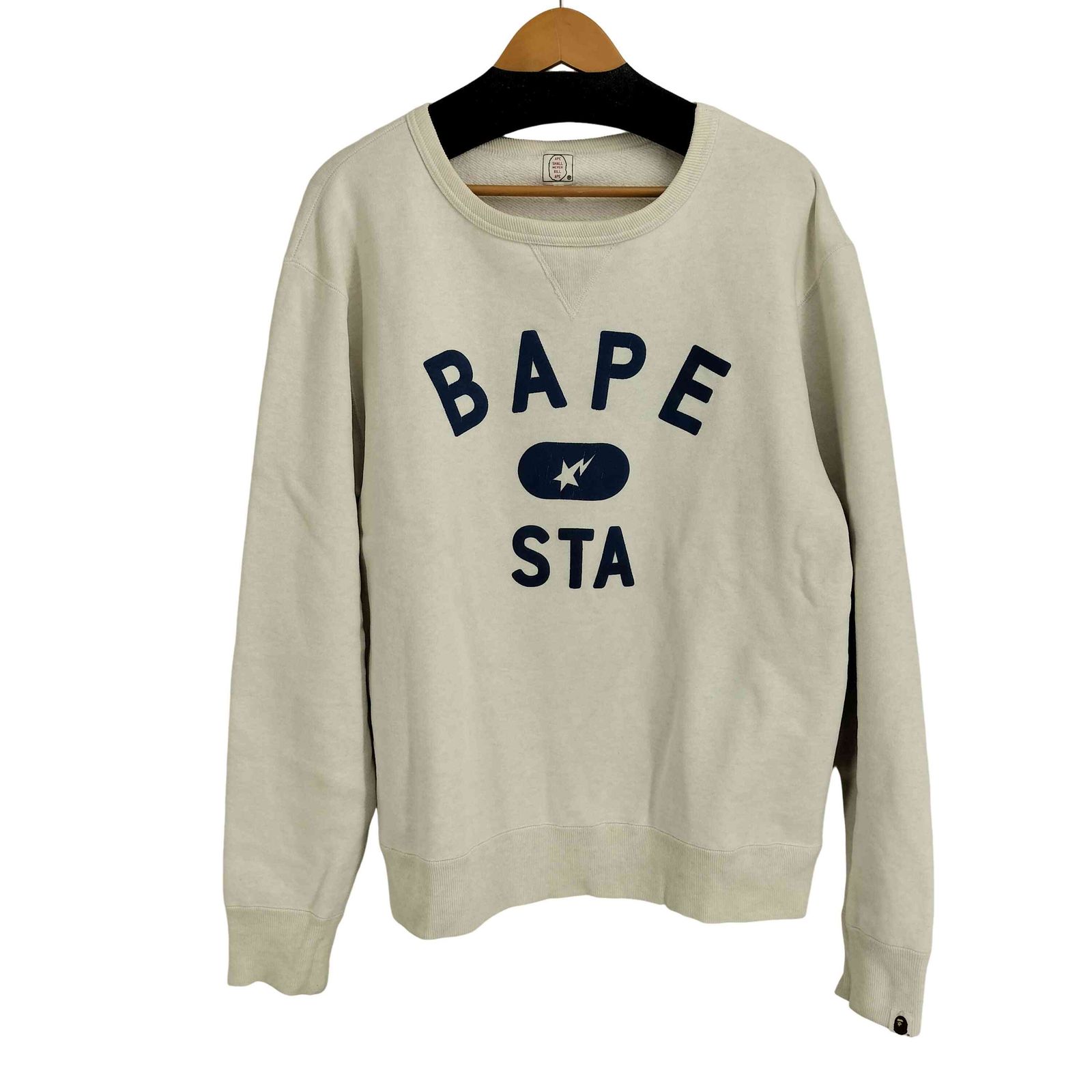 アベイシングエイプ A BATHING APE 00s 初期タグ BAPE STA CREWNECK 