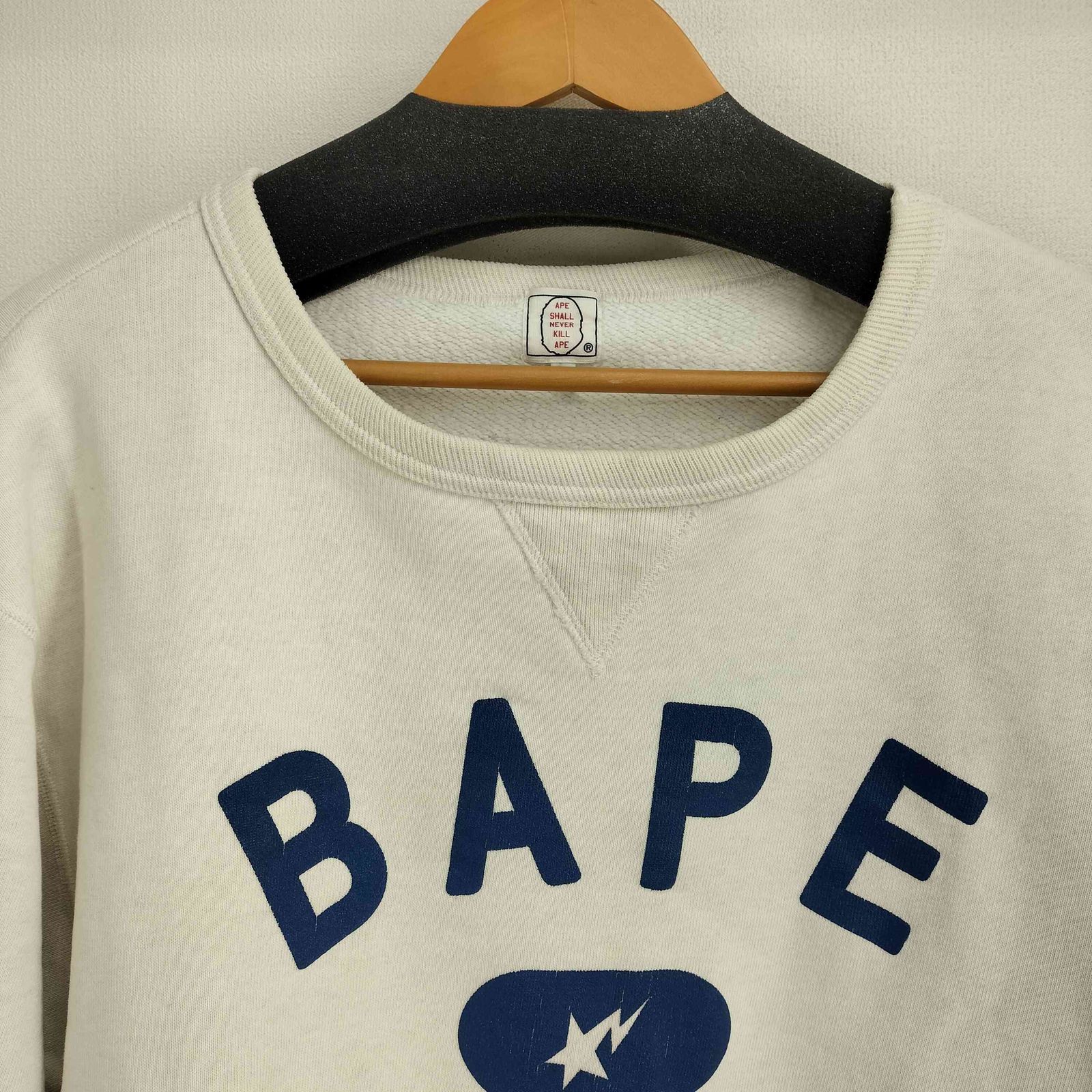 アベイシングエイプ A BATHING APE 00s 初期タグ BAPE STA CREWNECK 